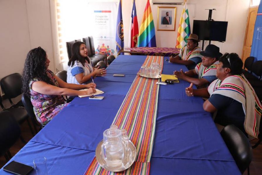 Choferes de minibuses de Colchane manifiestan inquietudes a delegada del Tamarugal