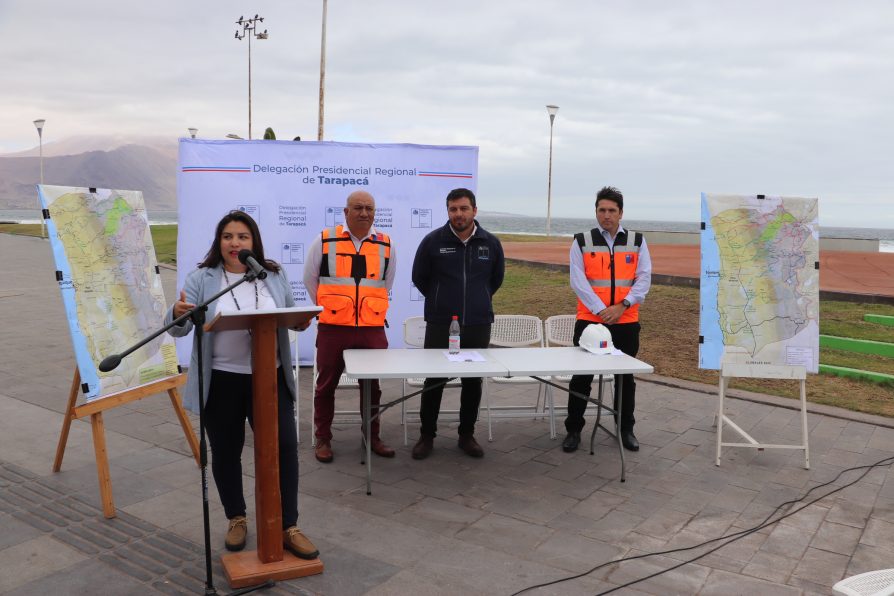 Anunciamos cerca de 25 mil millones de inversión en proyectos de conservación vial en la provincia del Tamarugal