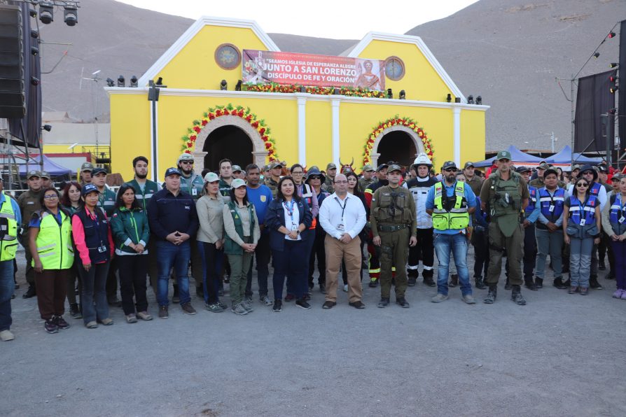 Servicios públicos refuerzan su presencia en el pueblo de Tarapacá para la Fiesta de San Lorenzo