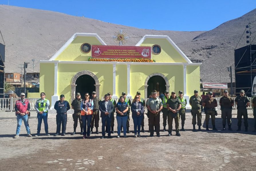 Autoridades refuerzan seguridad y fiscalización en Tarapacá por Fiesta de San Lorenzo