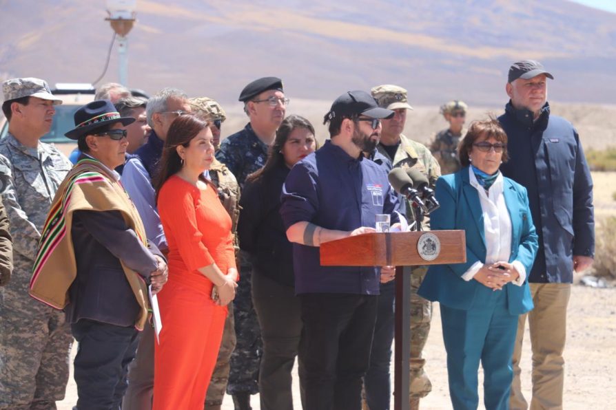Presidente Gabriel Boric encabeza el lanzamiento de las etapas II y III del Sifron en Colchane