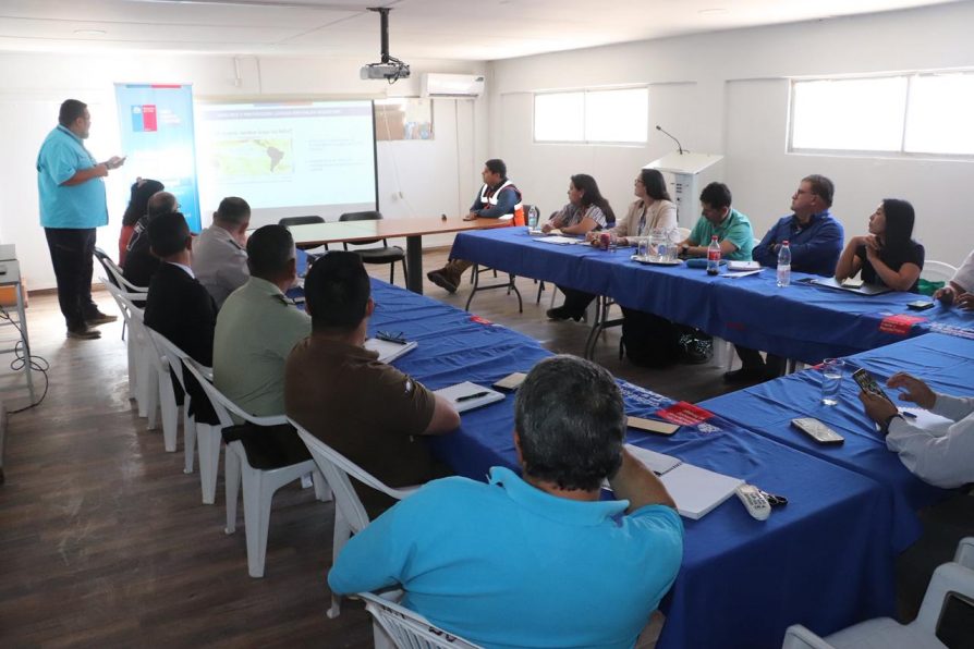 Autoridades se coordinan con antelación para las lluvias estivales en Cogrid Provincial