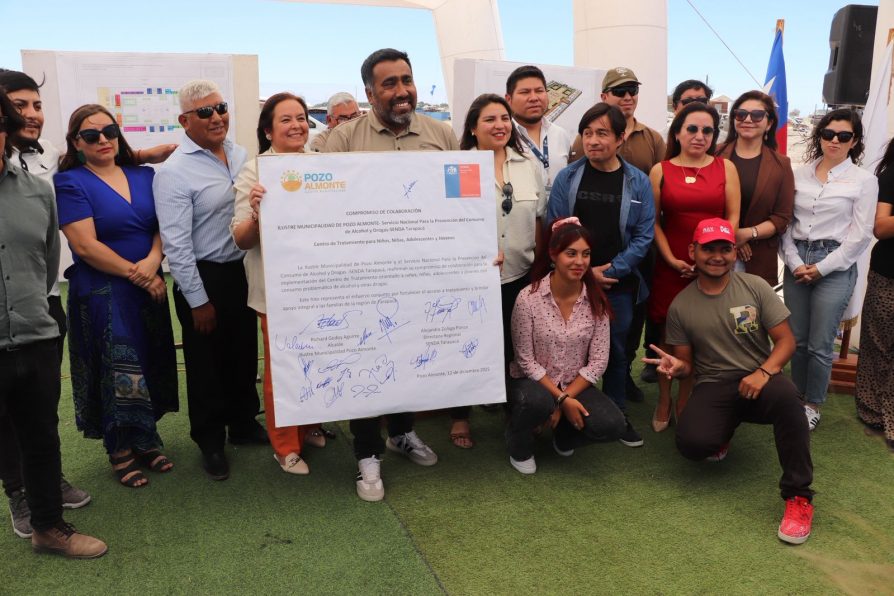 SENDA Tarapacá y Municipalidad de Pozo Almonte realizan hito simbólico para la instalación del primer centro regional de tratamiento para niños, niñas y adolescentes